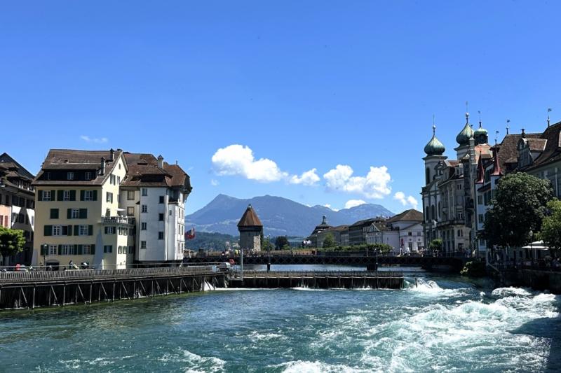 古都ルツェルンの風景