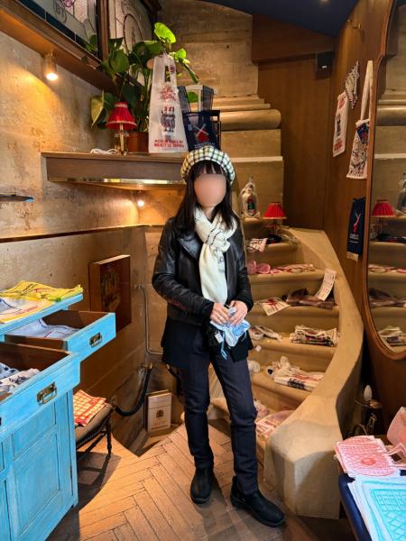 現地で案内してくれた街歩きガイドさんに教えてもらった、コンセプトストアの「ブリジット タナカ」にて