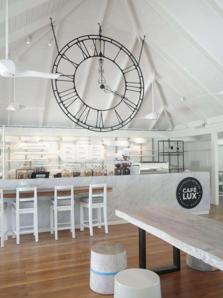 レセプション兼カフェ！ 滞在中よく立ち寄りました