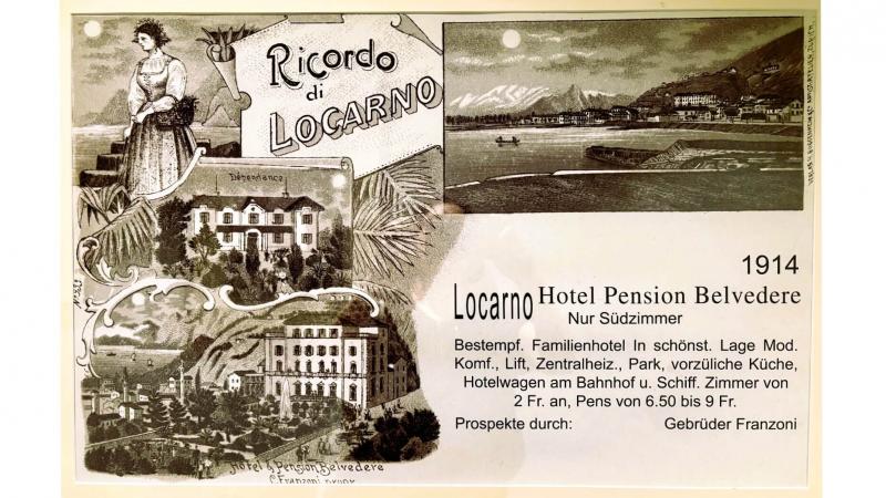 1914年に作成されたホテル紹介