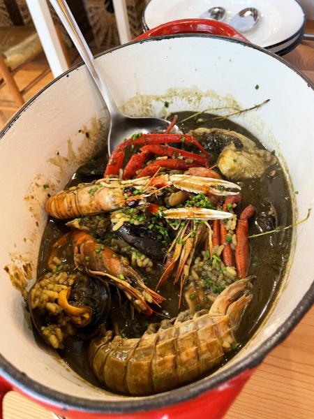 魚介の旨味がつまったリゾット