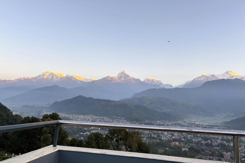 サランコットの展望台からの眺め