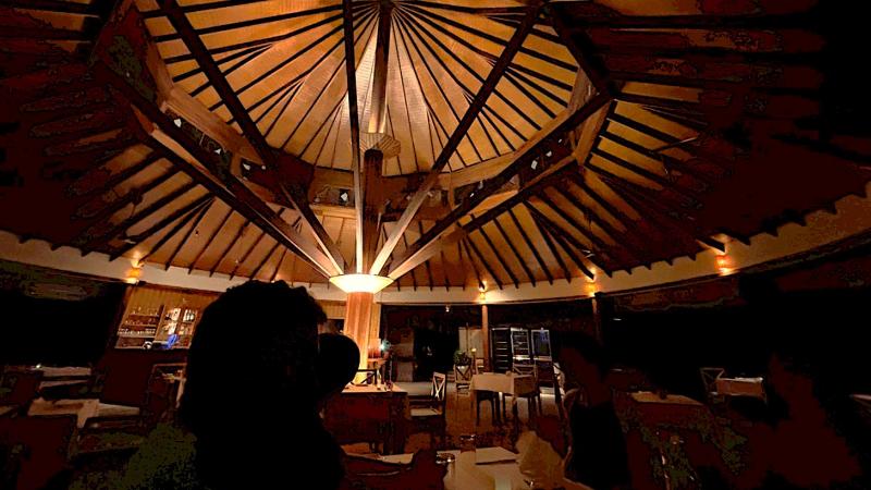 夜の雰囲気は暗さもマッチして特に落ちついていました