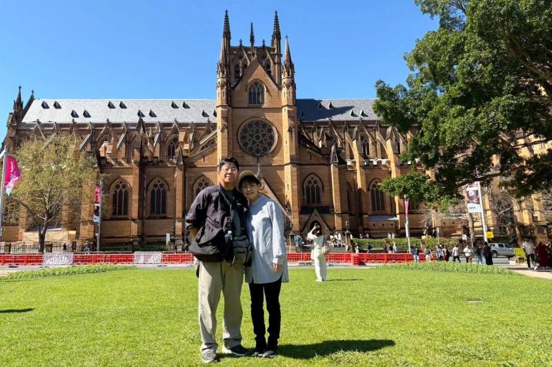 両親がハネムーンで訪れたオーストラリアに