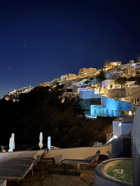 お部屋からの夜景