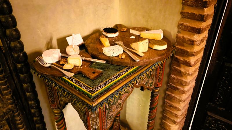 こんな素敵なチーズコーナーは初めて♪