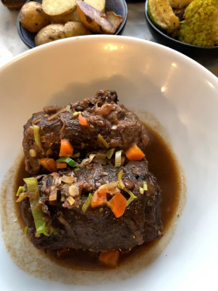 バレッタでいただいたブラジオリ（お肉料理）