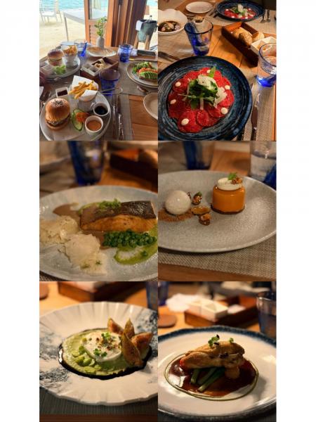 フヴァフェン フシでいただくお料理は、ホントにおいしい！ どれを選んでもハズレ無し！ 