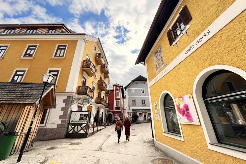 対岸沿いに到着