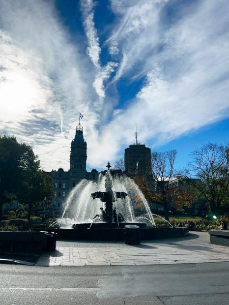 トッケビのロケ地でもあるケベック州議事堂（ケベック シティ）