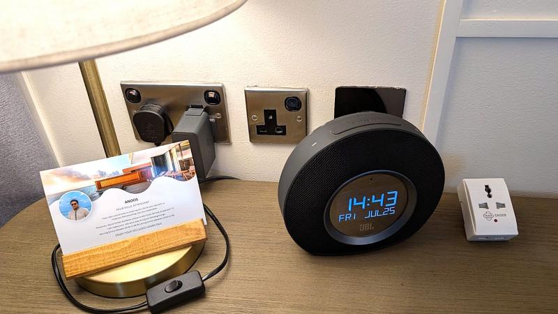 マルチタイプのコンセントも用意されていました