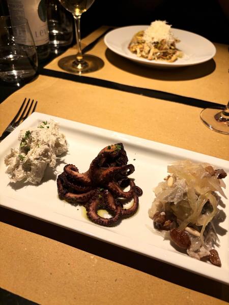 ベネチアで食べた伝統的な前菜