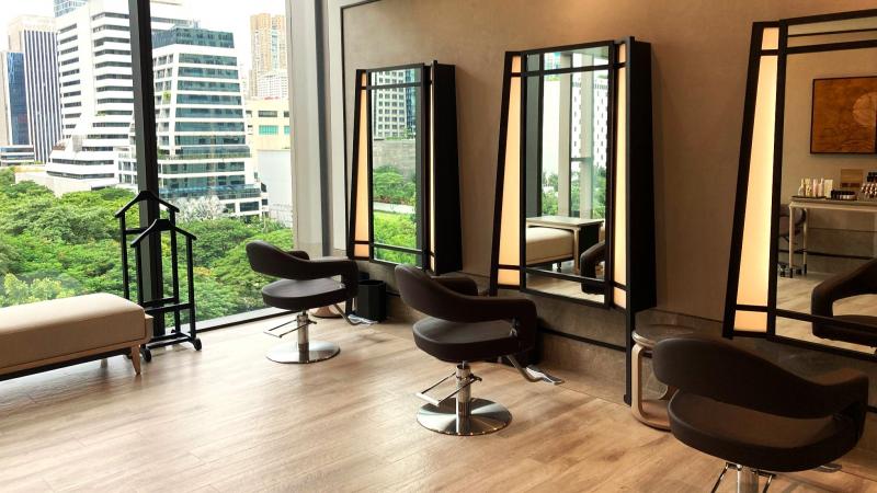 美容室もあります